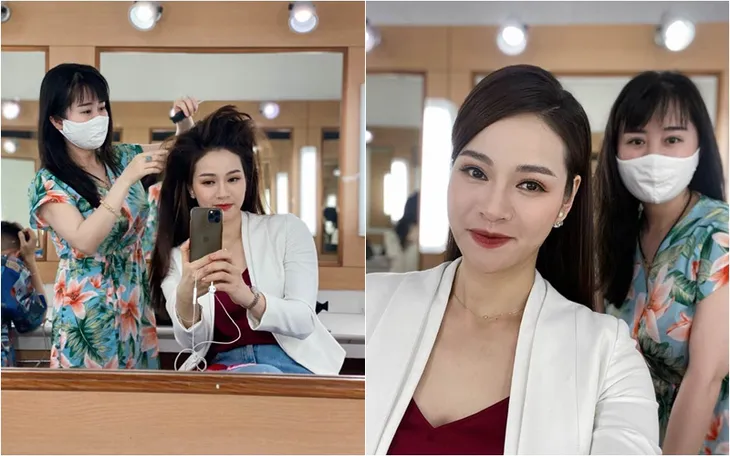 Dàn MC, BTV mê tóc dài: Thụy Vân biến hóa, Hoài Anh cuốn hút, Thu Hương lại than dày - Ảnh 8. Dàn MC, BTV mê tóc dài: Thụy Vân biến hóa, Hoài Anh cuốn hút, Thu Hương lại than dày - Ảnh 8.