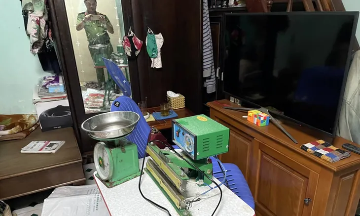 Phát hiện đường dây làm giả mỳ chính, hạt nêm - Ảnh 2. Phát hiện đường dây làm giả mỳ chính, hạt nêm - Ảnh 2.
