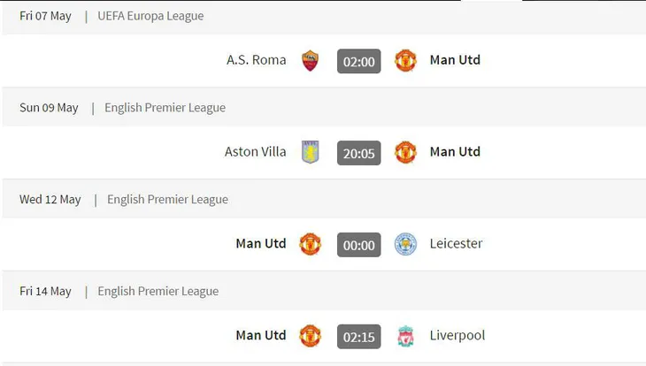 Chốt lịch đá bù trận Manchester United gặp Liverpool vòng 34 Ngoại hạng Anh - Ảnh 2. Chốt lịch đá bù trận Manchester United gặp Liverpool vòng 34 Ngoại hạng Anh - Ảnh 2.