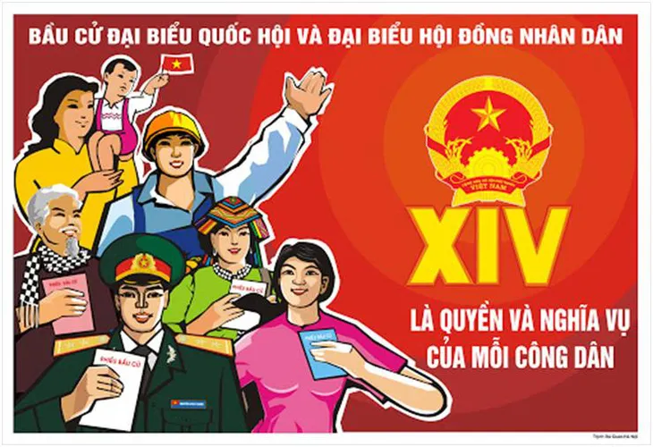 Người dân làm chủ quyền lực thông qua bầu cử đại biểu Quốc hội và đại biểu HĐND - Ảnh 1. Người dân làm chủ quyền lực thông qua bầu cử đại biểu Quốc hội và đại biểu HĐND - Ảnh 1.