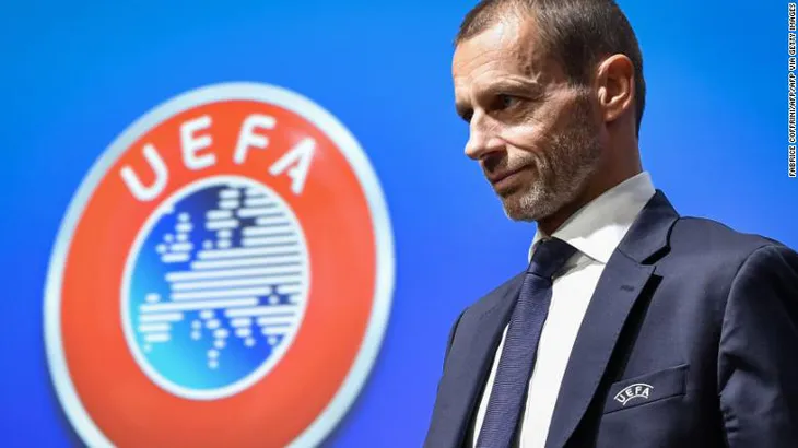 3 ông lớn của Super League đáp trả UEFA - Ảnh 1. 3 ông lớn của Super League đáp trả UEFA - Ảnh 1.