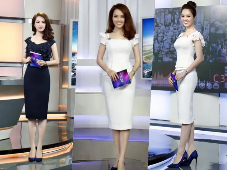 Ngắm gu thời trang công sở ở VTV của Á hậu Thụy Vân - Ảnh 19.