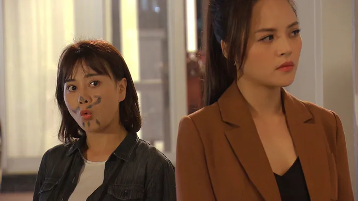 Thu Quỳnh được khen xinh như hoa hậu trong Hương vị tình thân - Ảnh 6. Thu Quỳnh được khen xinh như hoa hậu trong Hương vị tình thân - Ảnh 6.