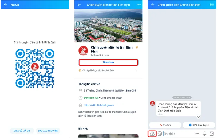 Bình Định thử nghiệm hệ thống giám sát giao thông qua Zalo - Ảnh 1. Bình Định thử nghiệm hệ thống giám sát giao thông qua Zalo - Ảnh 1.