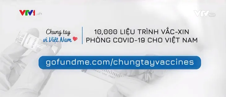 Chiến dịch 10.000 liều vaccine cho Việt Nam - Ảnh 1.