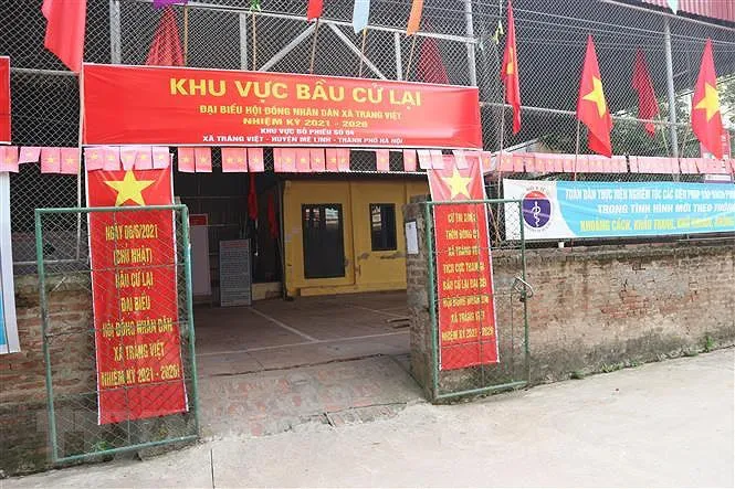 Hà Nội xử lý sai phạm nghiêm trọng trong bầu cử HĐND xã Tráng Việt - Ảnh 1. Hà Nội xử lý sai phạm nghiêm trọng trong bầu cử HĐND xã Tráng Việt - Ảnh 1.