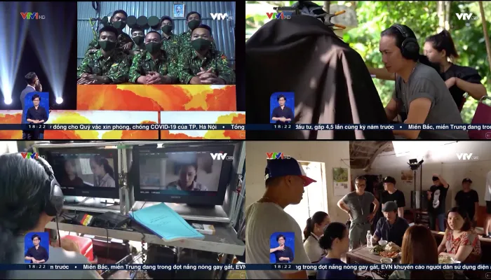 Tác nghiệp trong mùa dịch: Thử thách lớn với các phóng viên VTV - Ảnh 2. Tác nghiệp trong mùa dịch: Thử thách lớn với các phóng viên VTV - Ảnh 2.