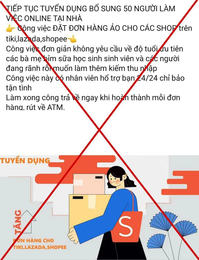 Cảnh báo hoạt động của các ứng dụng “giật” đơn hàng ảo - Ảnh 1. Cảnh báo hoạt động của các ứng dụng “giật” đơn hàng ảo - Ảnh 1.