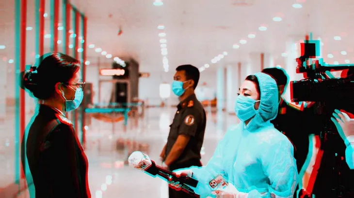 Báo chí truyền thông trong cuộc chiến với đại dịch COVID - 19: Vượt gian nan thắp lửa tuyến đầu - Ảnh 2. Báo chí truyền thông trong cuộc chiến với đại dịch COVID - 19: Vượt gian nan thắp lửa tuyến đầu - Ảnh 2.