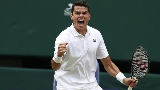 Milos Raonic rút lui khỏi giải quần vợt Wimbledon - Ảnh 1. Milos Raonic rút lui khỏi giải quần vợt Wimbledon - Ảnh 1.