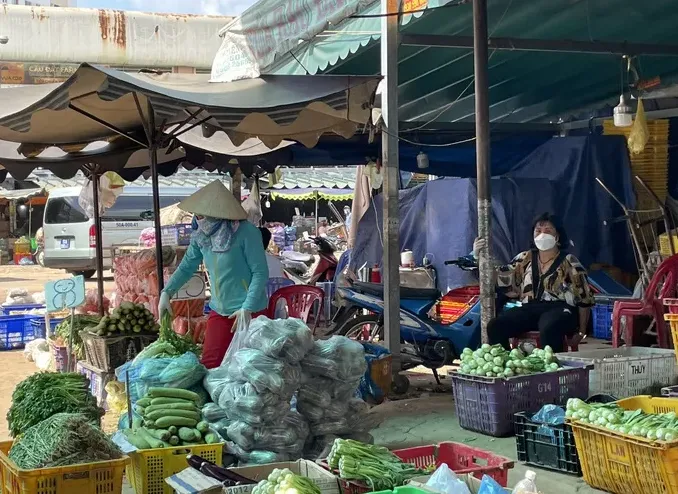 TP Hồ Chí Minh điều tiết hàng hóa trong 1 tuần đóng cửa chợ Hóc Môn - Ảnh 1. TP Hồ Chí Minh điều tiết hàng hóa trong 1 tuần đóng cửa chợ Hóc Môn - Ảnh 1.
