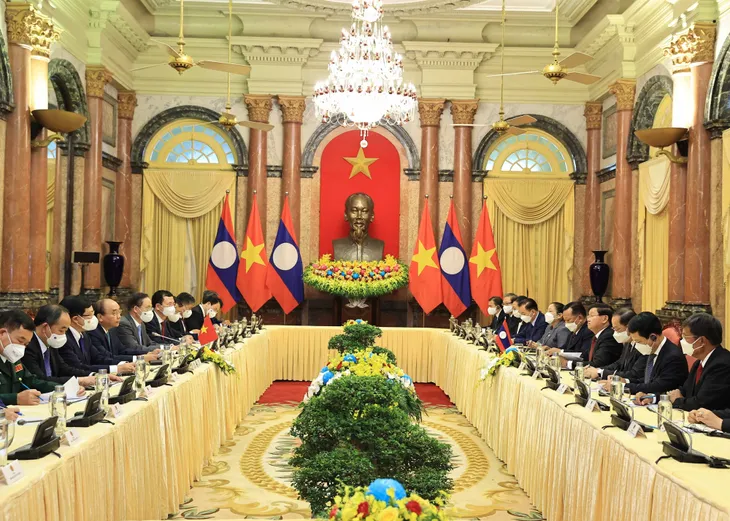 Việt Nam tin tưởng Lào sẽ chiến thắng đại dịch COVID-19 - Ảnh 1. Việt Nam tin tưởng Lào sẽ chiến thắng đại dịch COVID-19 - Ảnh 1.