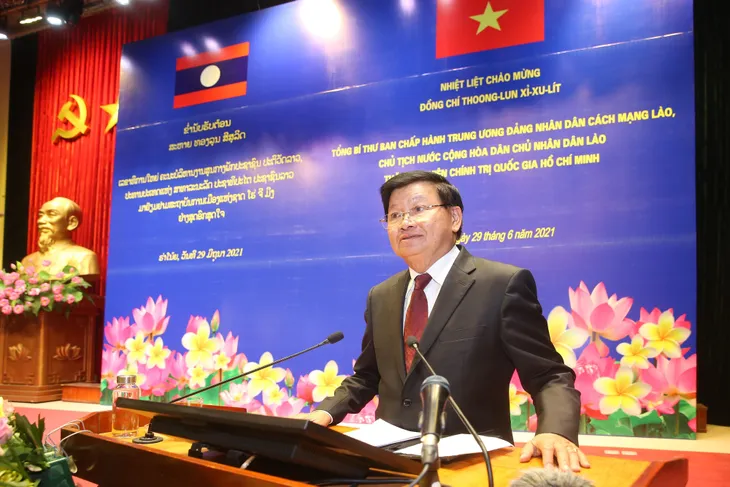 Việt Nam tin tưởng Lào sẽ chiến thắng đại dịch COVID-19 - Ảnh 3. Việt Nam tin tưởng Lào sẽ chiến thắng đại dịch COVID-19 - Ảnh 3.