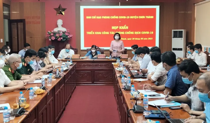 Bình Phước có trường hợp dương tính với SARS-CoV-2 đầu tiên - Ảnh 1.