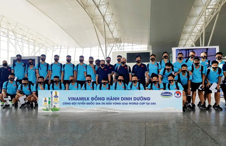 Vinamilk đồng hành cùng đội tuyển quốc gia tại vòng loại World Cup 2022 - Ảnh 3.
