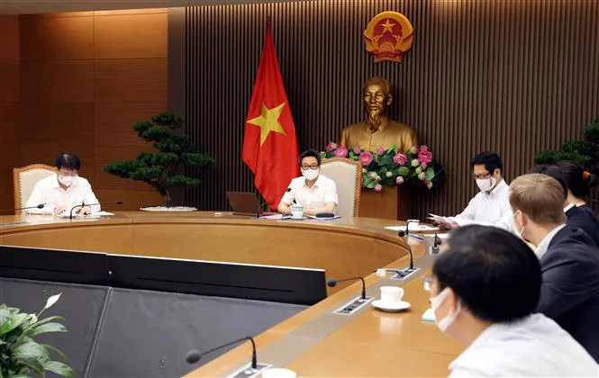 Doanh nghiệp sẵn sàng đóng góp cùng Chính phủ chống dịch COVID-19 - Ảnh 1. Doanh nghiệp sẵn sàng đóng góp cùng Chính phủ chống dịch COVID-19 - Ảnh 1.