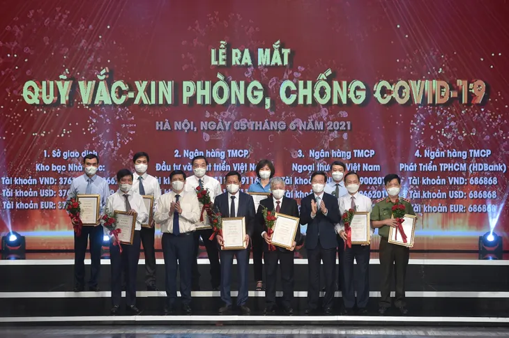 Toàn cảnh Lễ ra mắt Quỹ vaccine phòng COVID-19 - Ảnh 13.