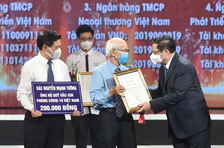 Thủ tướng Phạm Minh Chính: Trân trọng mọi đóng góp, huy động mọi nguồn lực để sớm có vaccine cho nhân dân - Ảnh 3. Thủ tướng Phạm Minh Chính: Trân trọng mọi đóng góp, huy động mọi nguồn lực để sớm có vaccine cho nhân dân - Ảnh 3.