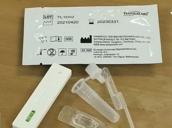 Cảnh báo: Test thử nhanh COVID-19 trôi nổi trên thị trường - Ảnh 3. Cảnh báo: Test thử nhanh COVID-19 trôi nổi trên thị trường - Ảnh 3.