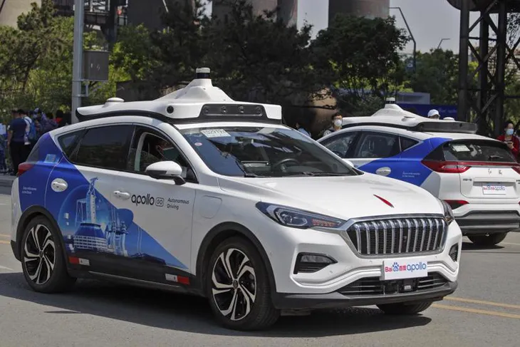 Dịch vụ taxi không người lái hoạt động tại Trung Quốc - Ảnh 1. Dịch vụ taxi không người lái hoạt động tại Trung Quốc - Ảnh 1.