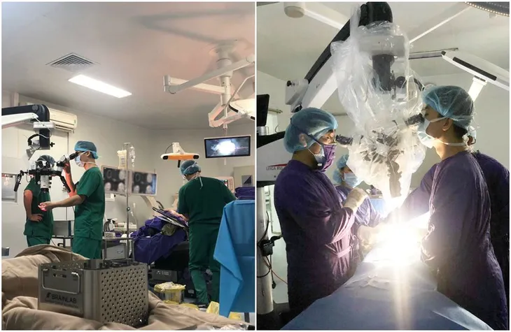 Ngã chấn thương sọ não, vào viện bất ngờ phát hiện khối u não kích thước lớn - Ảnh 1. Ngã chấn thương sọ não, vào viện bất ngờ phát hiện khối u não kích thước lớn - Ảnh 1.