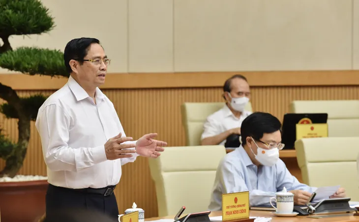 Thủ tướng Phạm Minh Chính chủ trì phiên họp Chính phủ thường kỳ tháng 6 - Ảnh 1. Thủ tướng Phạm Minh Chính chủ trì phiên họp Chính phủ thường kỳ tháng 6 - Ảnh 1.