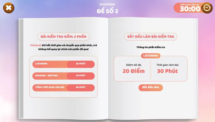 Giảm áp lực luyện thi Cambridge cùng phòng luyện thi ảo FLYER - Ảnh 2.
