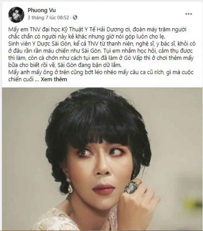 Đề nghị xử lý MC Trác Thúy Miêu vì đăng tin ảnh hưởng công tác chống dịch COVID-19 - Ảnh 1. Đề nghị xử lý MC Trác Thúy Miêu vì đăng tin ảnh hưởng công tác chống dịch COVID-19 - Ảnh 1.
