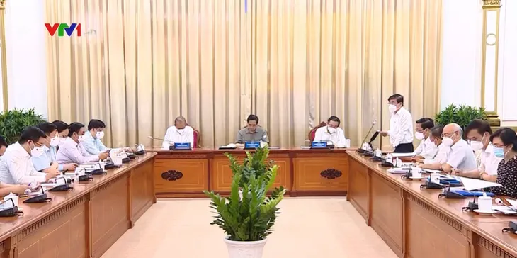 Thủ tướng: Tạo mọi điều kiện tốt nhất, thuận lợi nhất để TP Hồ Chí Minh chống dịch hiệu quả - Ảnh 1. Thủ tướng: Tạo mọi điều kiện tốt nhất, thuận lợi nhất để TP Hồ Chí Minh chống dịch hiệu quả - Ảnh 1.