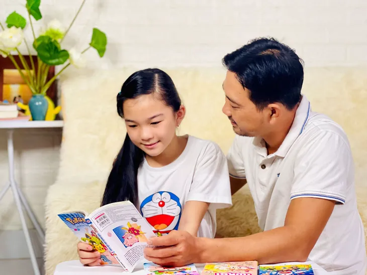 Ở nhà phòng dịch ngày giãn cách, bố mẹ cùng con thực hiện “nhiệm vụ kép” - Ảnh 4. Ở nhà phòng dịch ngày giãn cách, bố mẹ cùng con thực hiện “nhiệm vụ kép” - Ảnh 4.