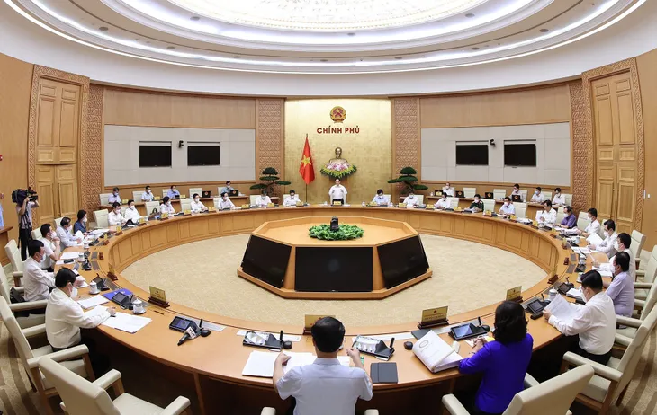 Thủ tướng trình Quốc hội cơ cấu Chính phủ mới giảm 1 Phó Thủ tướng - Ảnh 1. Thủ tướng trình Quốc hội cơ cấu Chính phủ mới giảm 1 Phó Thủ tướng - Ảnh 1.