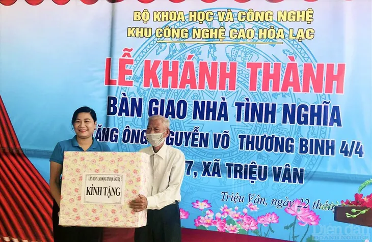 Bộ Khoa học và Công nghệ bàn giao nhà tình nghĩa tại Quảng Bình và Quảng Trị - Ảnh 4. Bộ Khoa học và Công nghệ bàn giao nhà tình nghĩa tại Quảng Bình và Quảng Trị - Ảnh 4.
