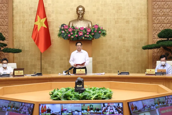 Thủ tướng đánh giá cao các tỉnh phía Nam đã linh hoạt trong phòng chống dịch - Ảnh 2. Thủ tướng đánh giá cao các tỉnh phía Nam đã linh hoạt trong phòng chống dịch - Ảnh 2.