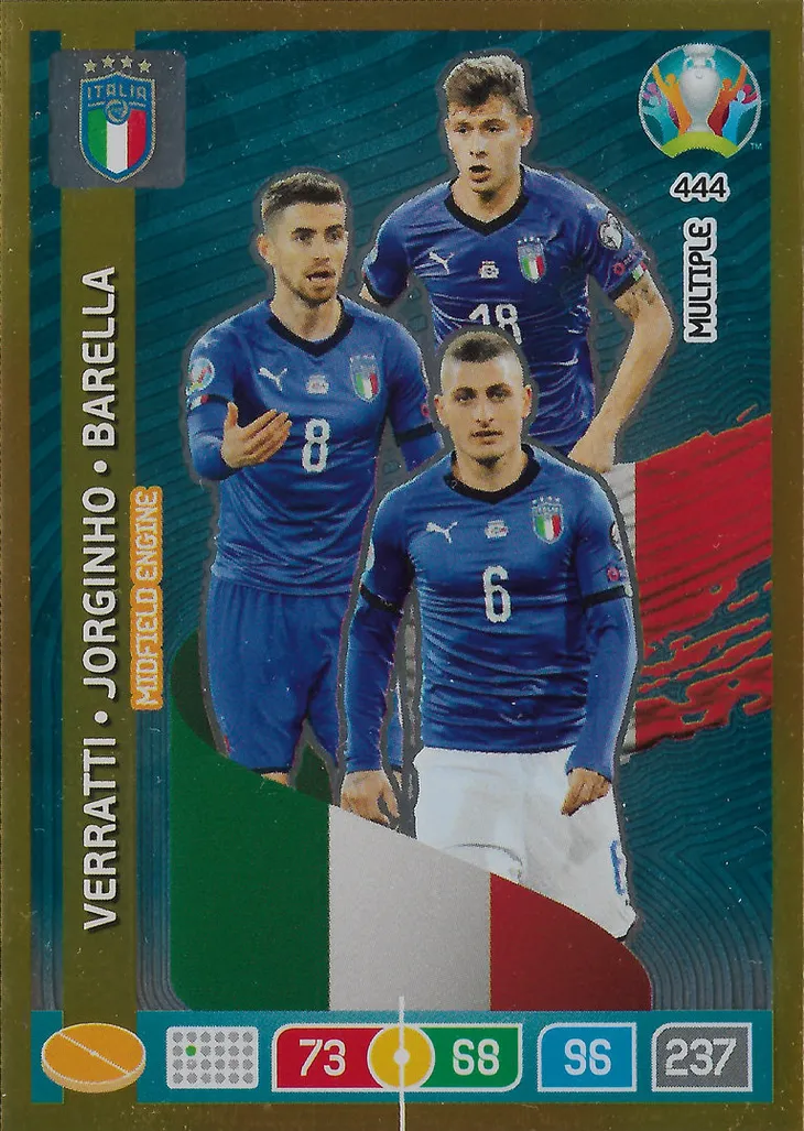 Italia vào bán kết UEFA EURO 2020 với dấu ấn từ bộ 3 tiền vệ trứ danh - Jorginho, Verratti và Barella - Ảnh 1. Italia vào bán kết UEFA EURO 2020 với dấu ấn từ bộ 3 tiền vệ trứ danh - Jorginho, Verratti và Barella - Ảnh 1.