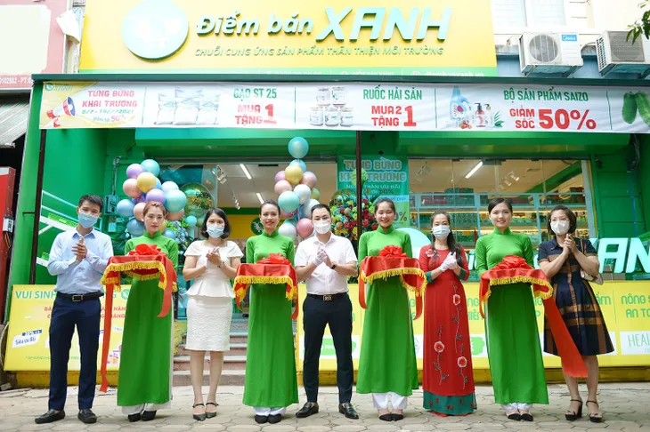 Hỗ trợ nông sản vượt dịch COVID-19 bằng những “Điểm bán xanh” - Ảnh 1. Hỗ trợ nông sản vượt dịch COVID-19 bằng những “Điểm bán xanh” - Ảnh 1.