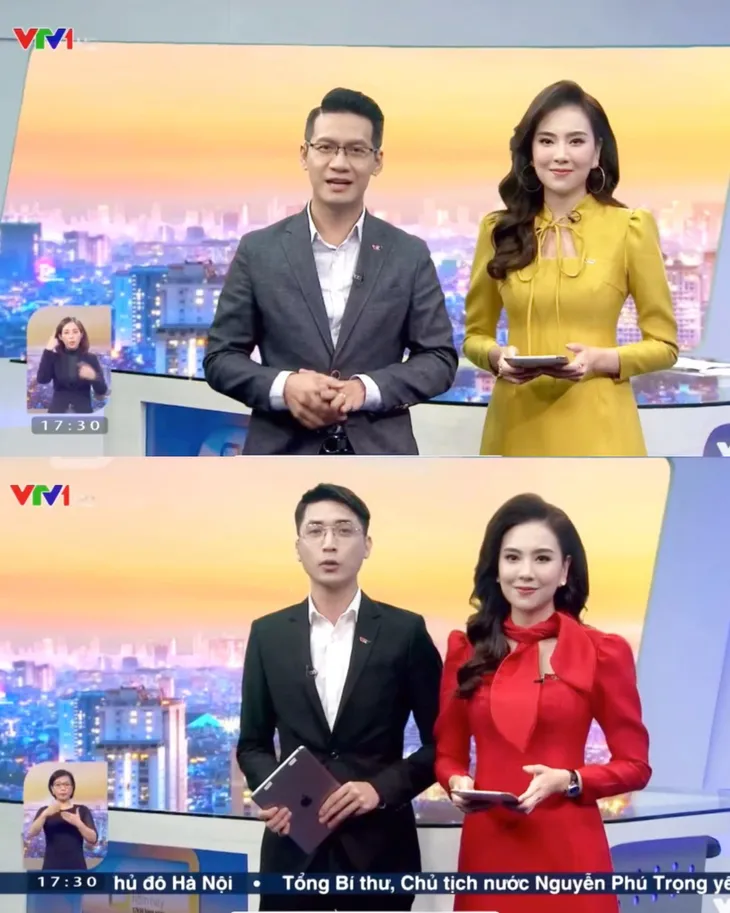 Những bộ cánh giúp MC Mai Ngọc nổi bần bật trên sóng truyền hình - Ảnh 9. Những bộ cánh giúp MC Mai Ngọc nổi bần bật trên sóng truyền hình - Ảnh 9.