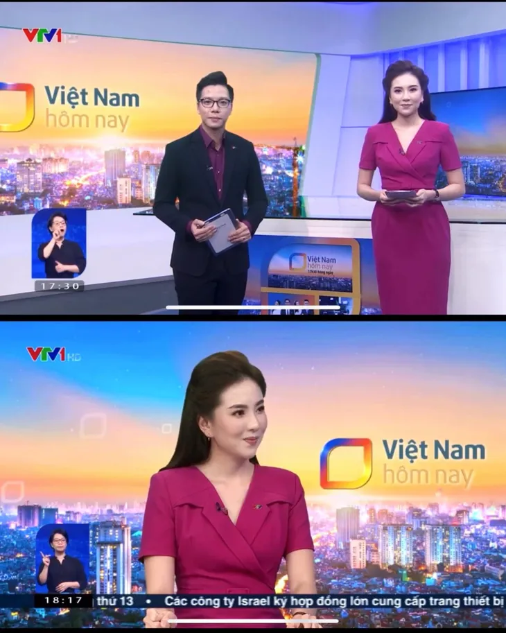 Những bộ cánh giúp MC Mai Ngọc nổi bần bật trên sóng truyền hình - Ảnh 12. Những bộ cánh giúp MC Mai Ngọc nổi bần bật trên sóng truyền hình - Ảnh 12.