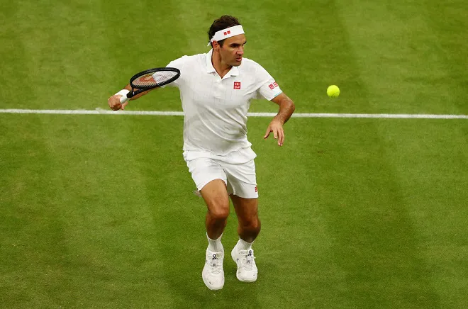 Roger Federer dừng bước tại tứ kết Wimbledon 2021 - Ảnh 2. Roger Federer dừng bước tại tứ kết Wimbledon 2021 - Ảnh 2.