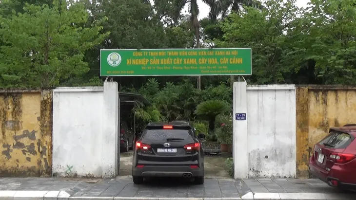 Bắt tạm giam Tổng Giám đốc Công ty Công viên Cây xanh Hà Nội và 6 đồng phạm - Ảnh 1. Bắt tạm giam Tổng Giám đốc Công ty Công viên Cây xanh Hà Nội và 6 đồng phạm - Ảnh 1.