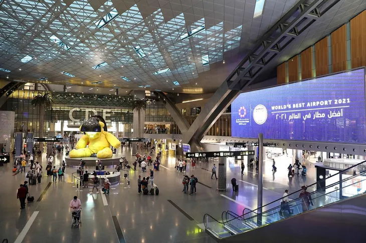 Sân bay quốc tế Hamad (Qatar) đứng đầu danh sách sân bay tốt nhất thế giới - Ảnh 1. Sân bay quốc tế Hamad (Qatar) đứng đầu danh sách sân bay tốt nhất thế giới - Ảnh 1.
