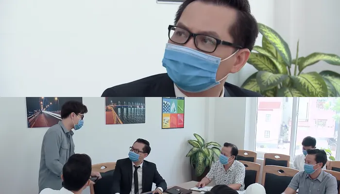 Ngày mai bình yên - Tập 1: Công ty xây dựng của ông Phát (NSND Trung Hiếu) dính ngay F1 - Ảnh 3. Ngày mai bình yên - Tập 1: Công ty xây dựng của ông Phát (NSND Trung Hiếu) dính ngay F1 - Ảnh 3.