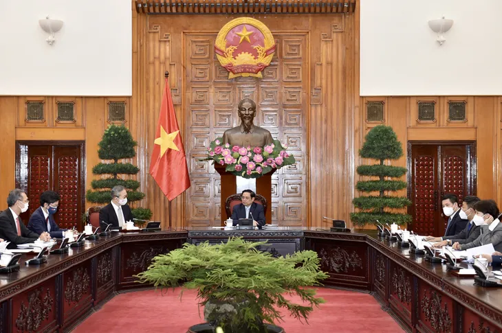 Chính phủ Nhật Bản có quan điểm hỗ trợ mọi mặt cho Việt Nam trong tình hình hiện nay - Ảnh 1. Chính phủ Nhật Bản có quan điểm hỗ trợ mọi mặt cho Việt Nam trong tình hình hiện nay - Ảnh 1.