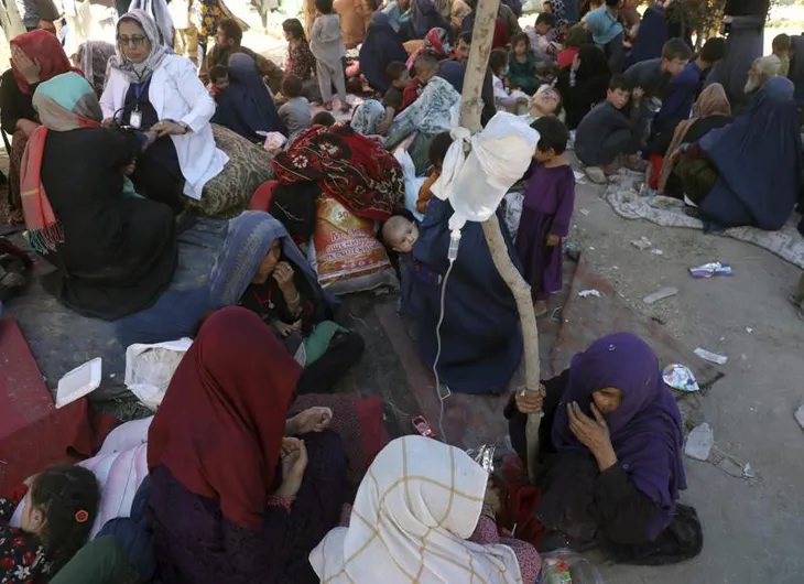 Taliban kiểm soát 2/3 đất nước, 18 triệu người ở Afghanistan hứng chịu thảm họa nhân đạo - Ảnh 1. Taliban kiểm soát 2/3 đất nước, 18 triệu người ở Afghanistan hứng chịu thảm họa nhân đạo - Ảnh 1.