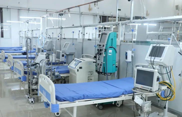 Trung tâm Hồi sức COVID-19 Trung ương tại Long An đi vào hoạt động - Ảnh 2. Trung tâm Hồi sức COVID-19 Trung ương tại Long An đi vào hoạt động - Ảnh 2.