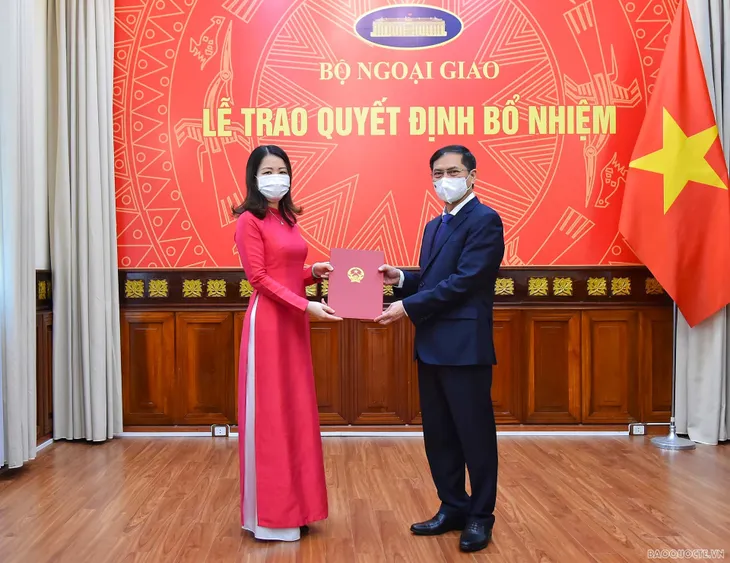Bổ nhiệm 3 Trợ lý Bộ trưởng Bộ Ngoại giao và Phó Trưởng SOM ASEAN - Ảnh 2. Bổ nhiệm 3 Trợ lý Bộ trưởng Bộ Ngoại giao và Phó Trưởng SOM ASEAN - Ảnh 2.