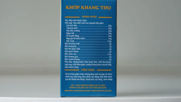Sản phẩm viên khớp Khang Thọ tràn lan và vấn nạn hàng giả hàng nhái - Ảnh 3. Sản phẩm viên khớp Khang Thọ tràn lan và vấn nạn hàng giả hàng nhái - Ảnh 3.