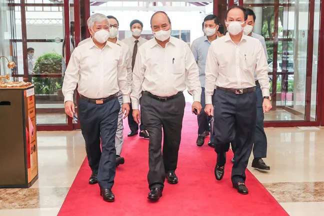 Tổng Bí thư Nguyễn Phú Trọng và lãnh đạo Đảng, Nhà nước dự Hội nghị toàn quốc của MTTQ Việt Nam - Ảnh 3. Tổng Bí thư Nguyễn Phú Trọng và lãnh đạo Đảng, Nhà nước dự Hội nghị toàn quốc của MTTQ Việt Nam - Ảnh 3.