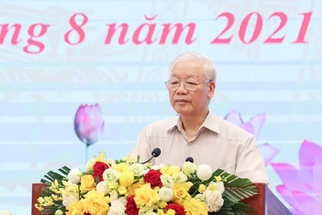 Tổng Bí thư: Phải phát huy được sức mạnh đại đoàn kết của toàn dân tộc - Ảnh 2. Tổng Bí thư: Phải phát huy được sức mạnh đại đoàn kết của toàn dân tộc - Ảnh 2.