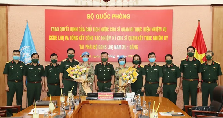 Chủ tịch nước cử nữ “Sứ giả” thực hiện nhiệm vụ gìn giữ hòa bình Liên Hợp Quốc - Ảnh 1. Chủ tịch nước cử nữ “Sứ giả” thực hiện nhiệm vụ gìn giữ hòa bình Liên Hợp Quốc - Ảnh 1.