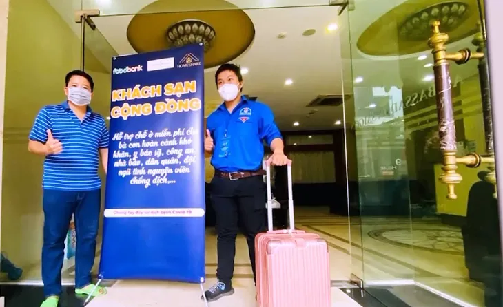 Khách sạn cộng đồng của những chiến sĩ tuyến đầu - Ảnh 1. Khách sạn cộng đồng của những chiến sĩ tuyến đầu - Ảnh 1.